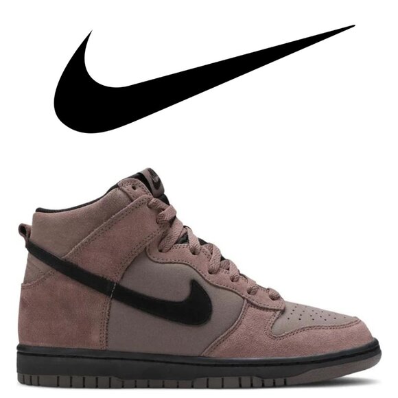 Nike Dunk High 'Dark Mushroom' - Size 6Y - Picture 1 of 9